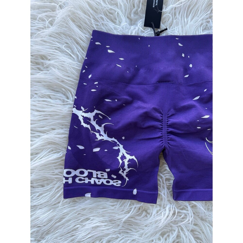 Civil Regime Blowout Kelly Seamless Shorts Bright Purple
Size Small - Picture 3 of 9